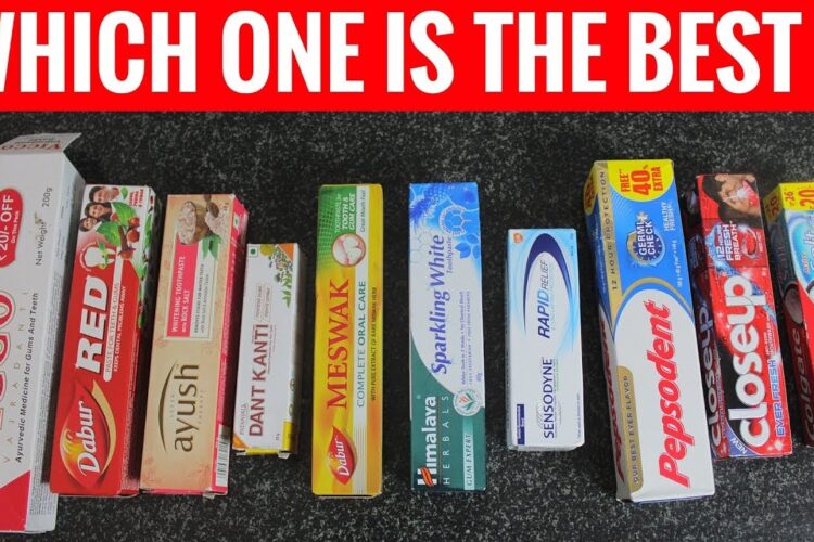 which toothpaste is best in india?