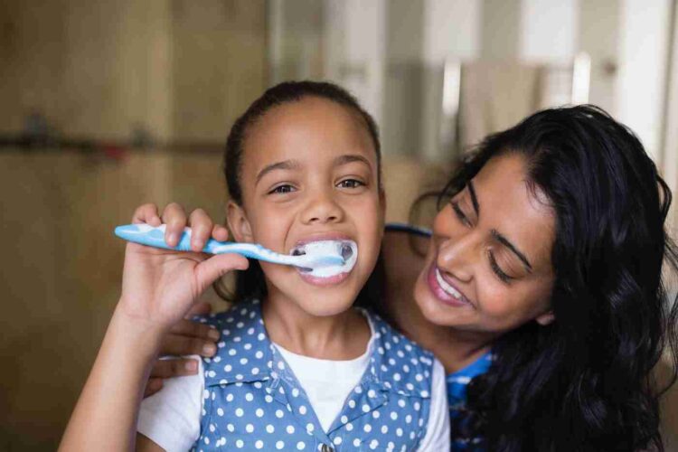 how to brush your kids teeth?